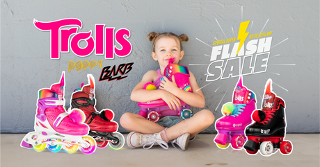 Introducing the Thrilling Trolls Roller Skates, In-line Skates, and Scooters From the upcoming Trolls movie  : A Journey into Fun and Adventure with Rolling Warehouse Deals!