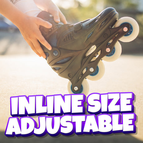 SIZE ADJUSTABLE INLINE SKATES