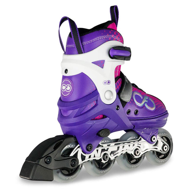 ALPHA Purple Size Adjustable Inline Skates