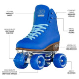 RETRO Blue Roller Skates