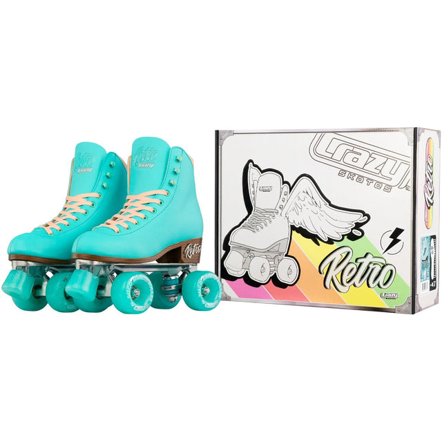 RETRO Teal Roller Skates