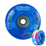 iLLUMIN8 Blue LED Light Up Roller Skate Wheels