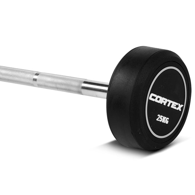 CORTEX 100kg ALPHA Series Fixed Barbell Set with Stand