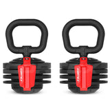 CORTEX Revolock V2 48kg Pair Set Adjustable Steel Dumbbell Barbell Kettlebell All-in-One
