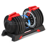 CORTEX Revolock V2 48kg Adjustable Dumbbell + Barbell + Kettlebell All-in-One Set with Stand (24kg Pair)