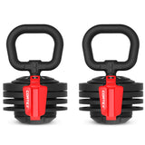 CORTEX Revolock V2 48kg Adjustable Dumbbell + Barbell + Kettlebell All-in-One Set with Stand (24kg Pair)