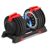 CORTEX Revolock V2 48kg Adjustable Dumbbell + Barbell + Kettlebell All-in-One Set with Stand (24kg Pair)