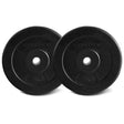 CORTEX 10kg EnduraShell Standard Weight Plates 25mm (2 Pack)