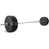 CORTEX 90kg EnduraCast Barbell Weight Set with Weight Tree