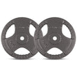 CORTEX 10kg Tri-Grip Standard Plates 25mm (Pair)