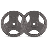 CORTEX 10kg Tri-Grip Standard Plates 25mm (Pair)