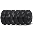 CORTEX Starter 90kg Black Series Bumper Plate V2 Package