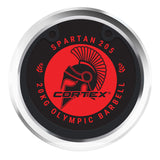 CORTEX SPARTAN205 7ft 20kg Olympic Barbell (Hard Chrome) with Lockjaw Collars