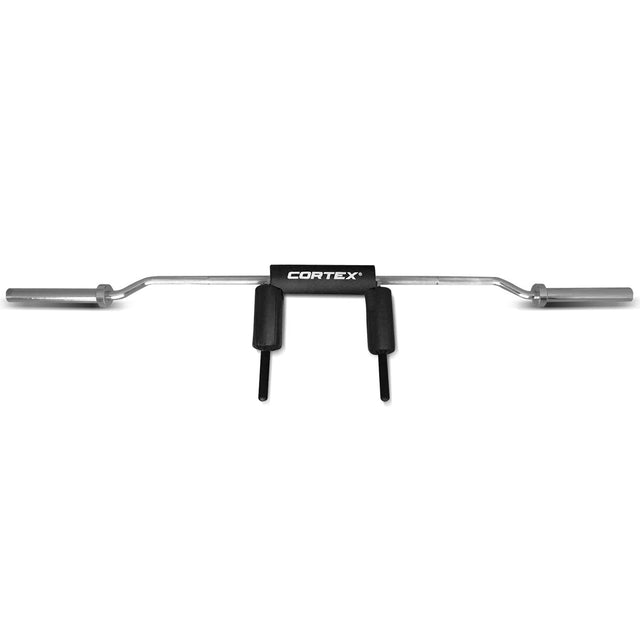 CORTEX Safety Squat Olympic Barbell with Lock Jaw Collars