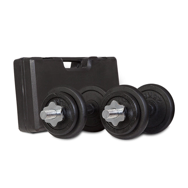 CORTEX 20kg Dumbbell Set with Case