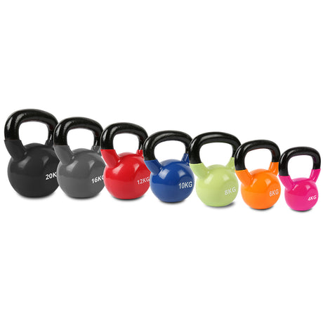 CORTEX 4kg-20kg Kettlebell Set Vinyl