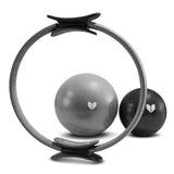 Lifespan Fitness Pilates Essentials Set - Pilates Ring with Small and Medium Pilates Ball