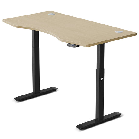 Lifespan Fitness ErgoDesk AUTO Series Automatic Standing Desk 1500mm in Oak