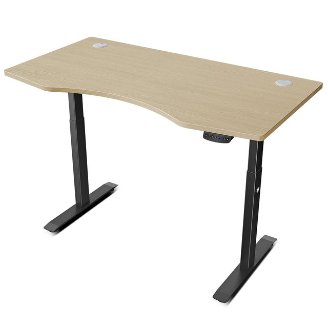 Lifespan Fitness ErgoDesk AUTO Series Automatic Standing Desk 1500mm in Oak