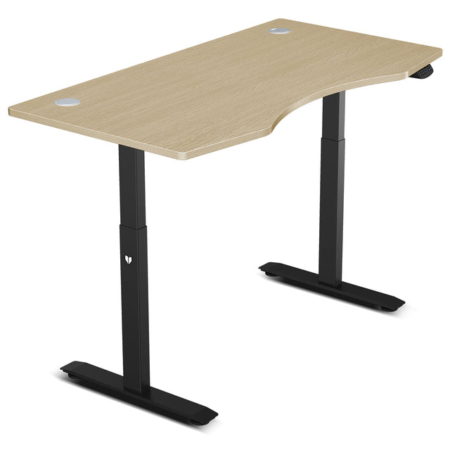 Lifespan Fitness ErgoDesk AUTO Series Automatic Standing Desk 1500mm in Oak