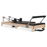 Lifespan Fitness Contour 2 Folding Wood Pilates Reformer Set (Black)