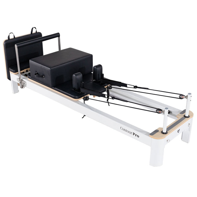 Lifespan Fitness Contour Pro Aluminium Reformer Pilates Bed Set