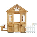 Lifespan Kids Teddy Cubby House in Natural Timber (V2) with Floor