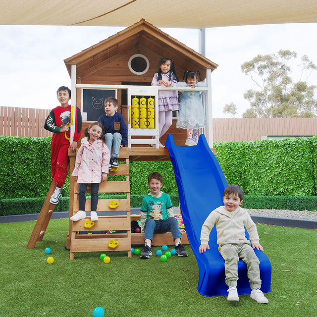 Lifespan Kids Warrigal Cubby House - Blue Slide