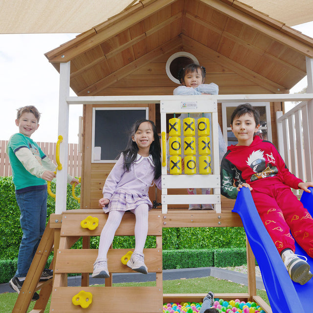 Lifespan Kids Warrigal Cubby House - Blue Slide