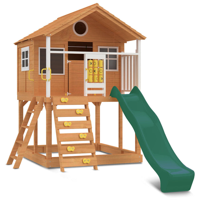 Lifespan Kids Warrigal Cubby House - Green Slide