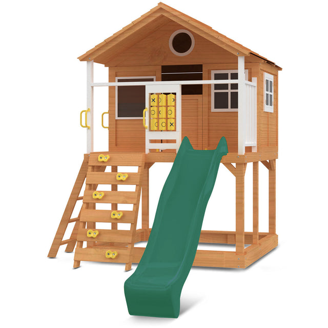 Lifespan Kids Warrigal Cubby House - Green Slide