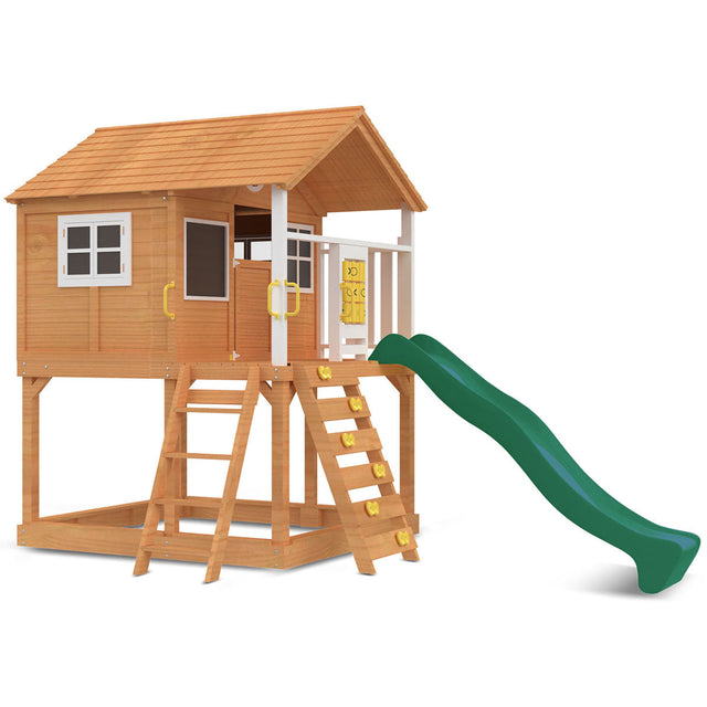 Lifespan Kids Warrigal Cubby House - Green Slide