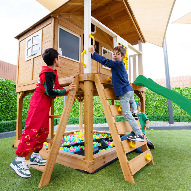 Lifespan Kids Warrigal Cubby House - Green Slide