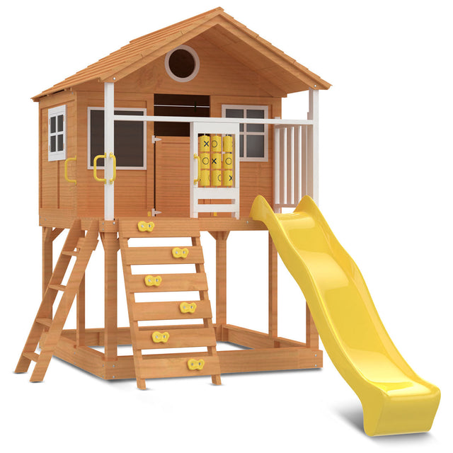 Lifespan Kids Warrigal Cubby House - Yellow Slide