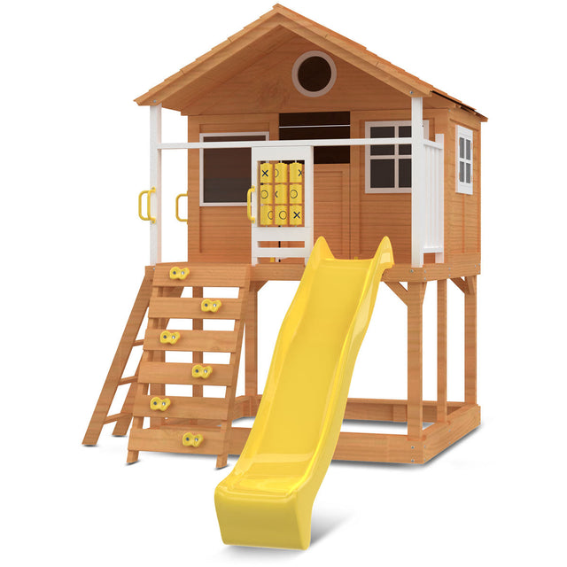 Lifespan Kids Warrigal Cubby House - Yellow Slide