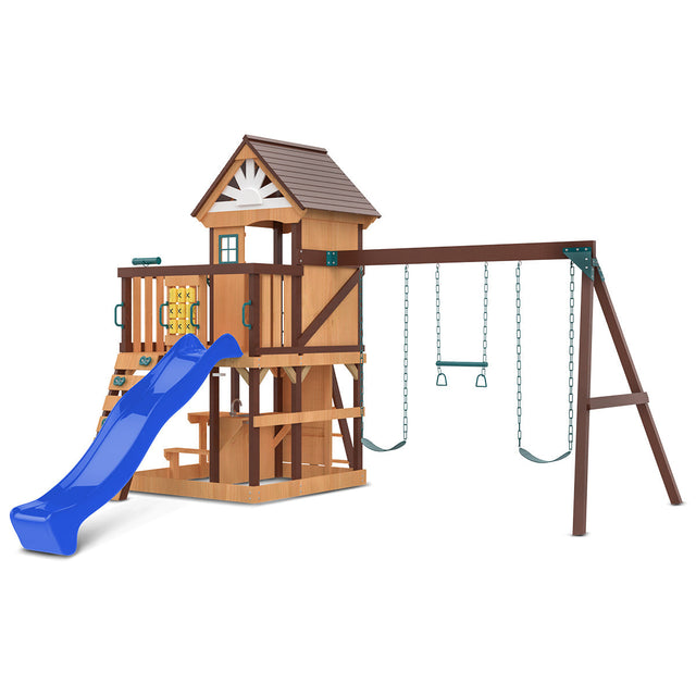 Lifespan Kids Coventry Play Centre Set with 2.2m Blue Slide