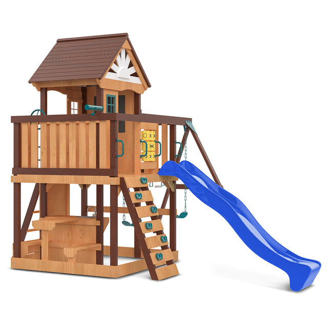 Lifespan Kids Coventry Play Centre Set with 2.2m Blue Slide