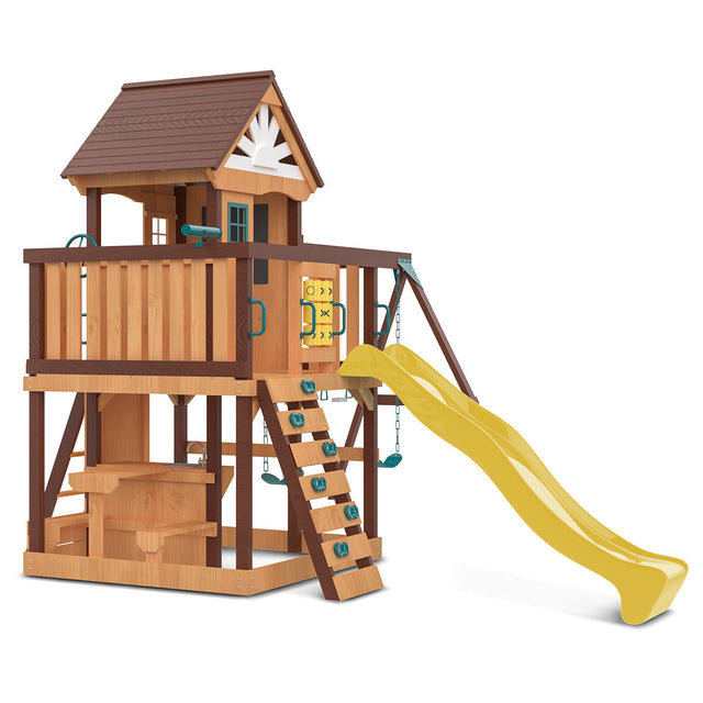 Lifespan Kids Coventry Play Centre Set with 2.2m Yellow Slide