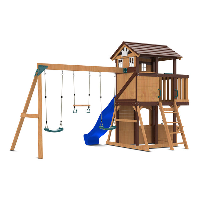 Lifespan Kids Darlington Play Centre Set with 2.2m Blue Slide