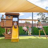 Lifespan Kids Darlington Play Centre Set with 2.2m Yellow Slide