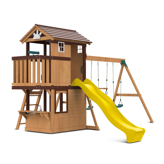 Lifespan Kids Darlington Play Centre Set with 2.2m Yellow Slide