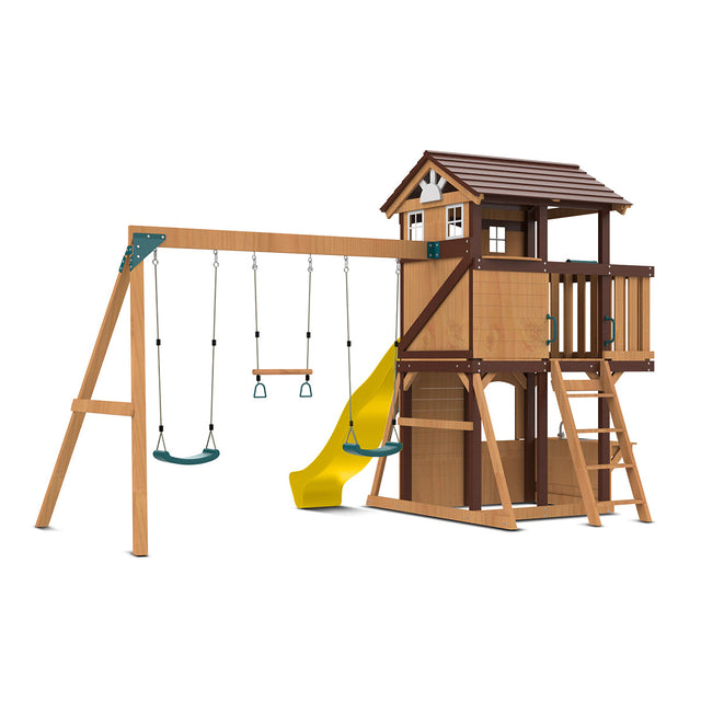 Lifespan Kids Darlington Play Centre Set with 2.2m Yellow Slide