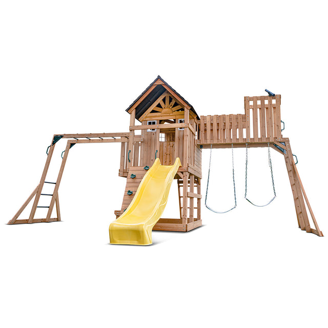 Lifespan Kids Kensington Play Centre Set with 2.2m Yellow Slide