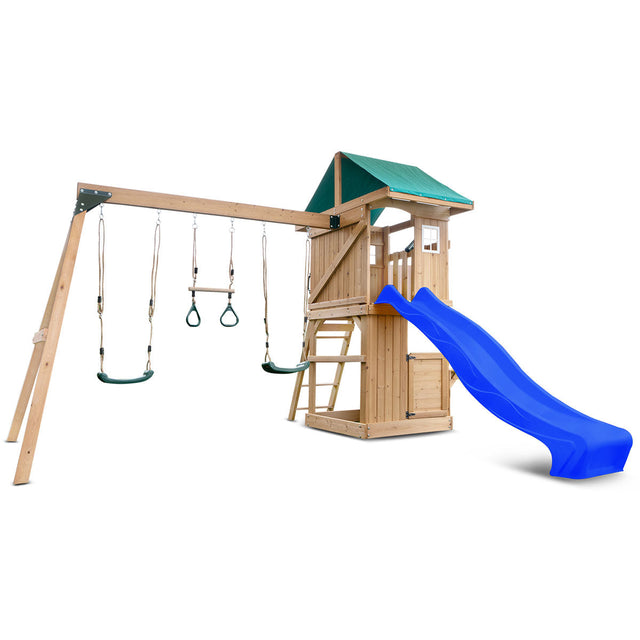 Lifespan Kids Montrose Play Centre Set with 2.2m Blue Slide