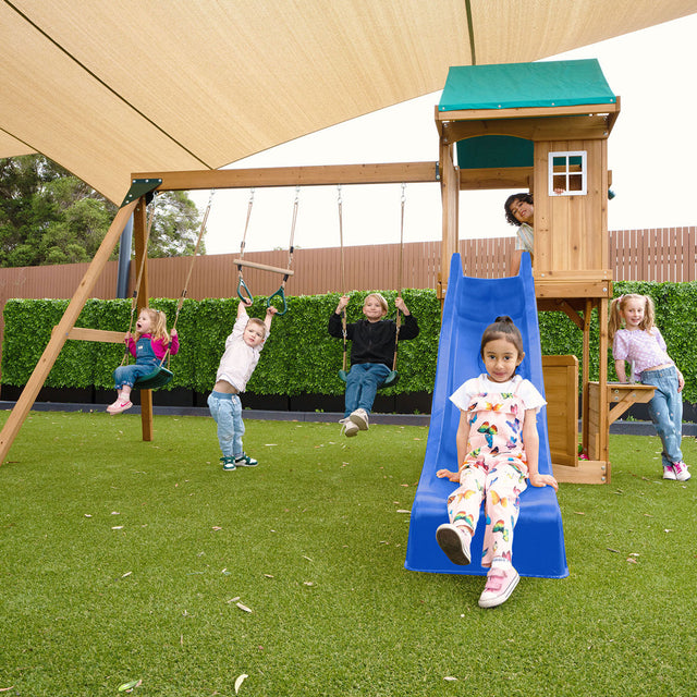 Lifespan Kids Montrose Play Centre Set with 2.2m Blue Slide