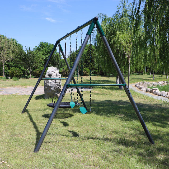 Lifespan Kids Titan Commercial Steel Swing Set