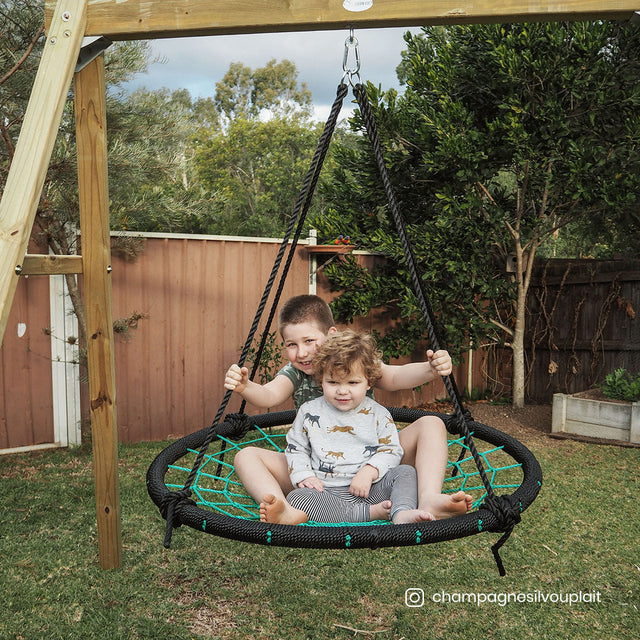 Lifespan Kids Oakley Swing Set with 1.2m Spidey Web Swing