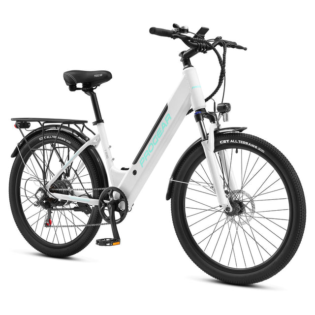 Progear E-Sierra Ladies 26*17" Hybrid E-Bike Whisper White