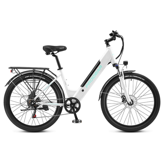 Progear E-Sierra Ladies 26*17" Hybrid E-Bike Whisper White