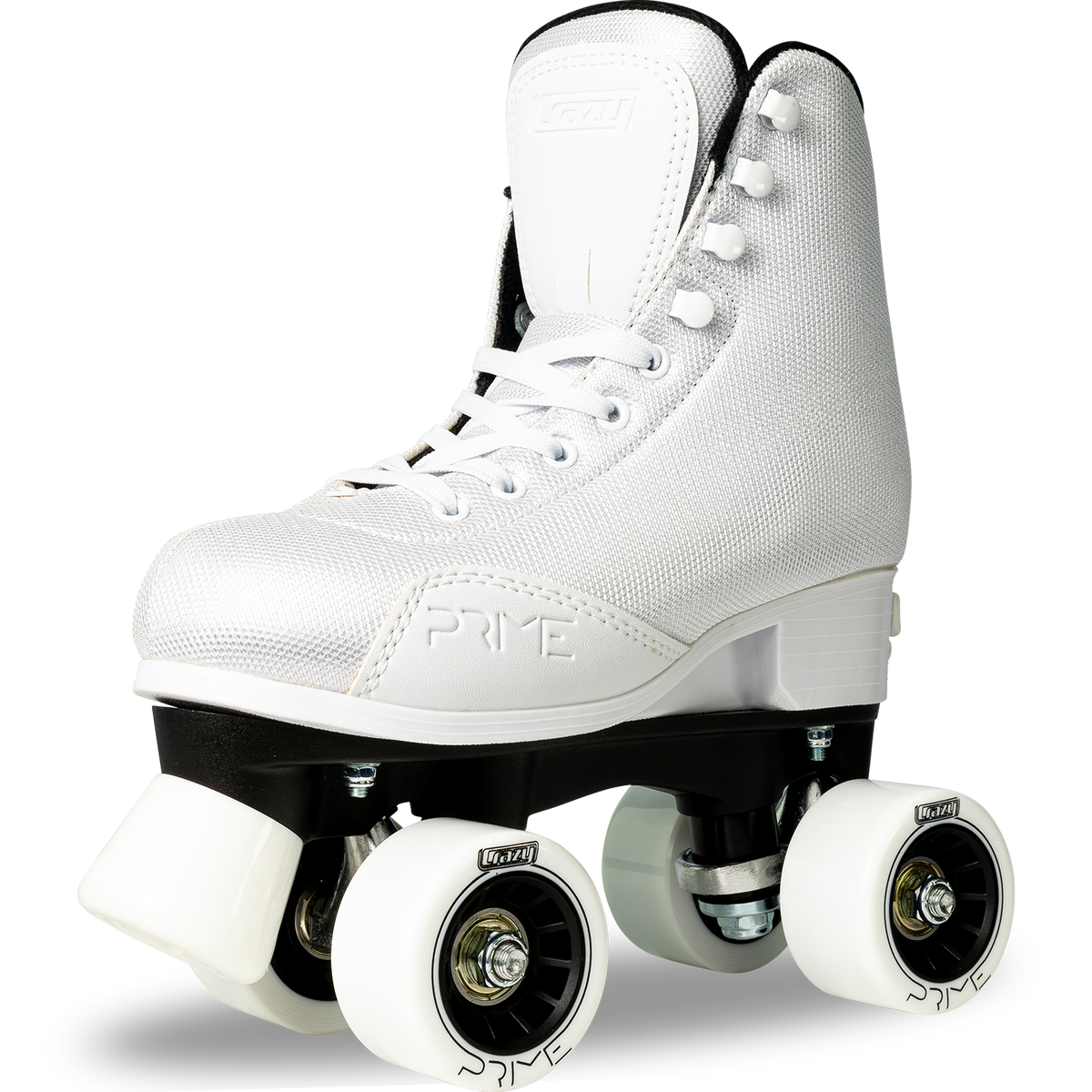 PRIME White Size Adjustable Roller Skates